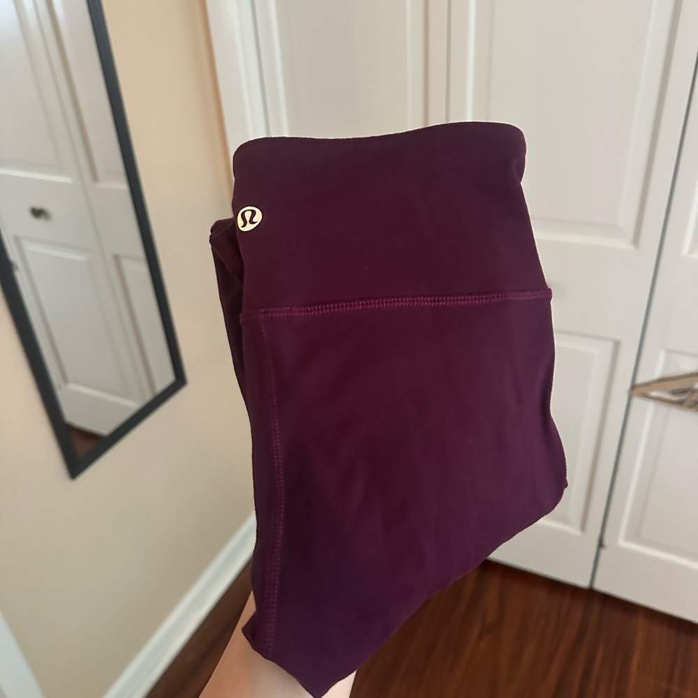 Lululemon Athletica Dark Purple Leggings